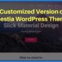 WordPress Hestia Customized Version Theme