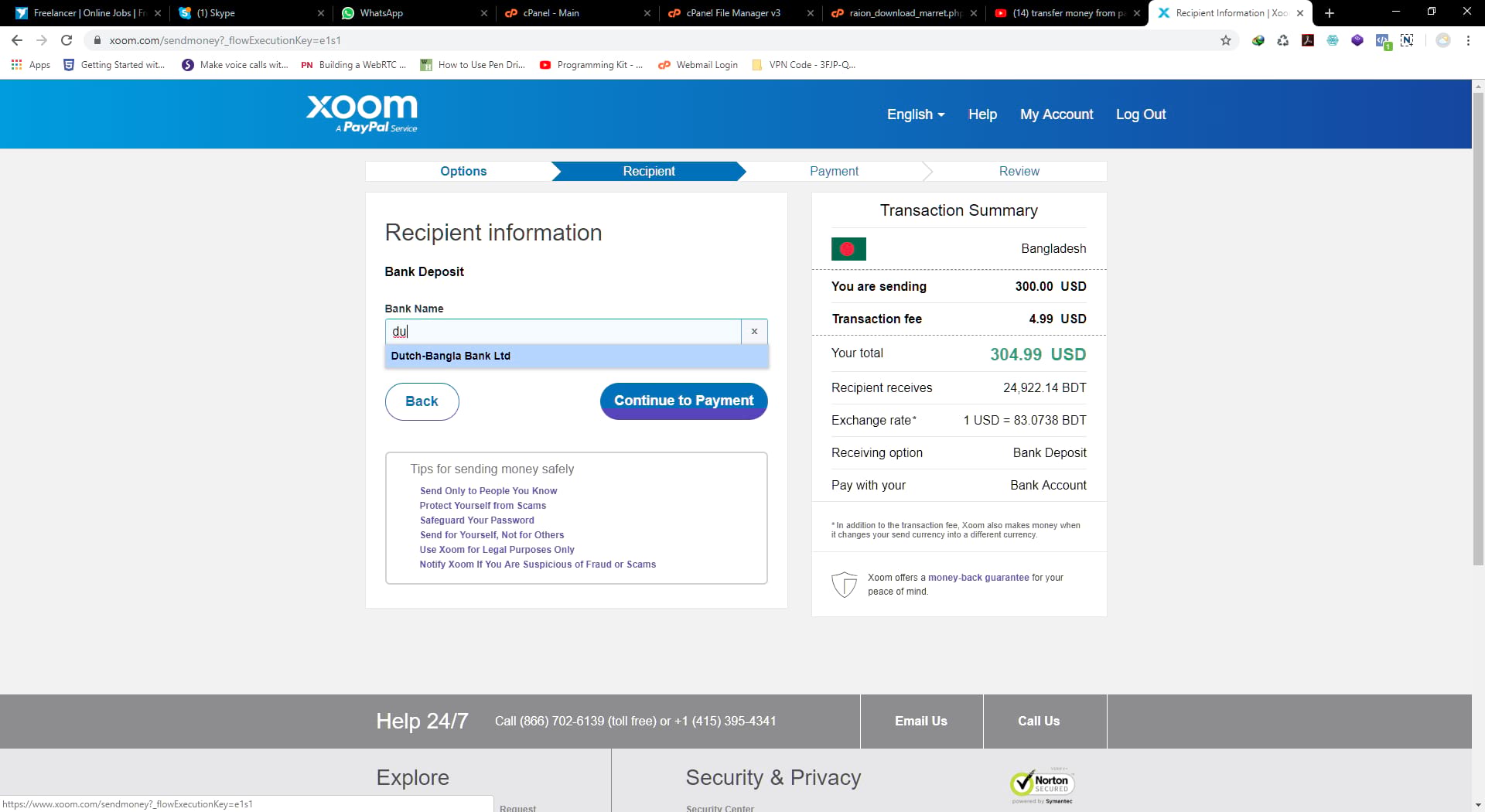 Paypal to Bangladesh Bank Transfer in Legal Way